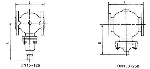 V230-D01/D02����ʽ�����{(di��o)��(ji��)�yPN16��PN40���νY(ji��)��(g��u)�ߴ�D