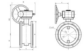 D341H��D341W�ͷ��mͨ�L(f��ng)���yPN5��PN10���νY(ji��)��(g��u)�ߴ�D