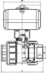 Q611F-10U�͚��(d��ng)PVC�z�����yPN10��PN16���νY(ji��)��(g��u)�ߴ�D
